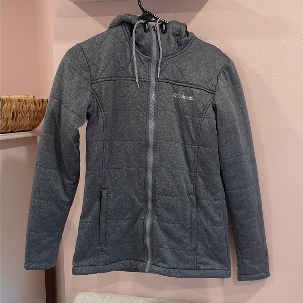 Columbia Gray Quilted Jacket